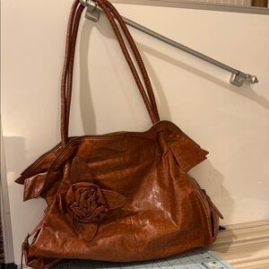 Elegant Rue 21 Brown Faux Leather Women's Bag